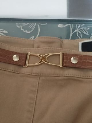Pantaloni Elisabetta Franchi beige