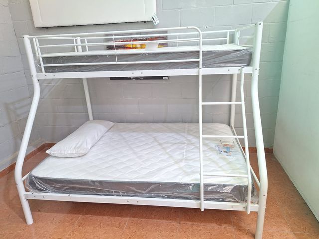 Litera blanca metal 90/135