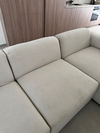 Sofá Chaiselongue EVEREST beige