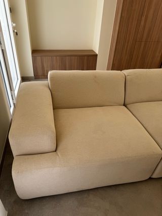 Sofá Chaiselongue EVEREST beige