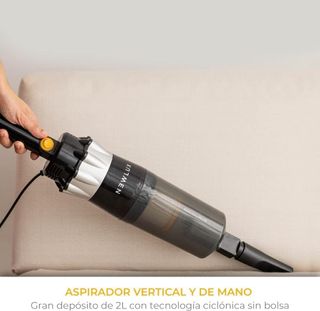 Newlux - Aspirador Escoba con Cable 2en1 V900