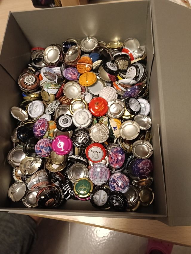 Chapas de cava variadas