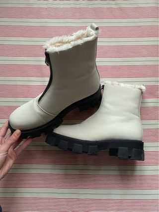 Botines beige de Krack talla 39