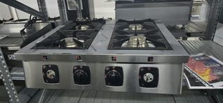 Cocina industrial 4 fuegos