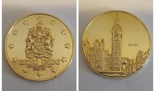 MEDALLAS DORADAS CONMEMORATIVAS UNIÓN EUROPEA