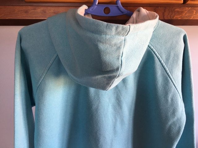 Sudadera azul scooter vintage