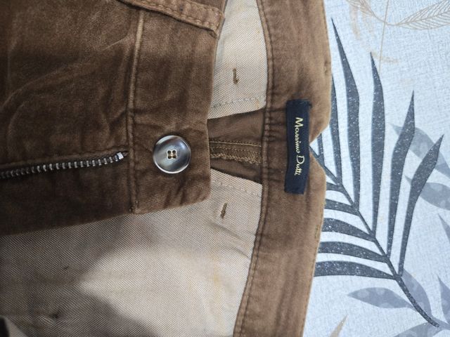 Pantalones terciopelo Massimo Dutti XS