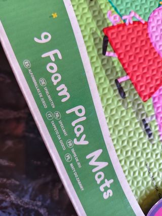 Alfombra Peppa Pig - 9 piezas