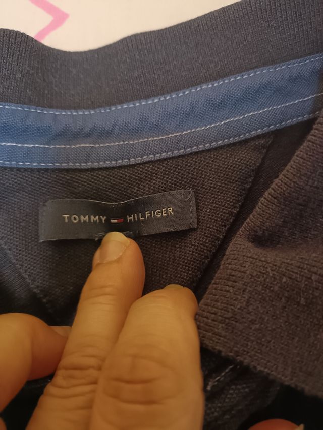 Polo Tommy Hilfiger XS - Negro