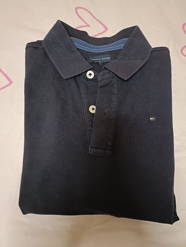 Polo Tommy Hilfiger XS - Negro