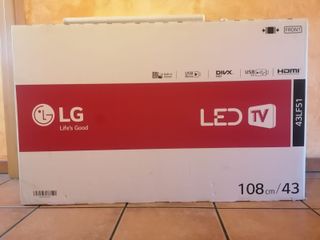 TV LG 43" 43LF51 Nueva,No 4K ni Smart TV-No Wifi