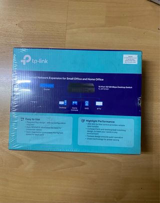 Switch TP-Link 16 puertos 10/100Mbps