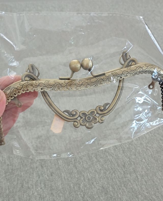 6 Boquillas Metal Bolsos Monedero