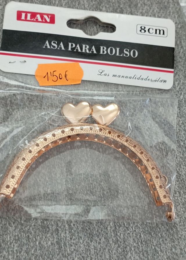 6 Boquillas Metal Bolsos Monedero