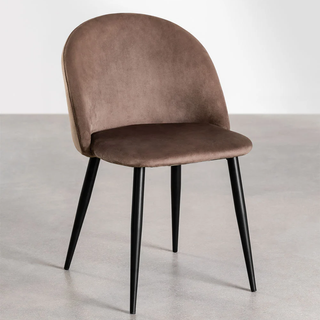 Silla polipiel o terciopelo varios colores restaur