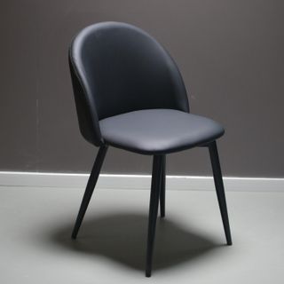 Silla polipiel o terciopelo varios colores restaur