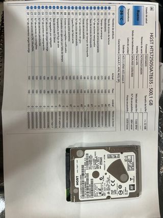 HDD HGST 500GB - Disco Duro