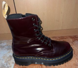 Dr. Martens Jadon II Veganas - Botas Burdeos