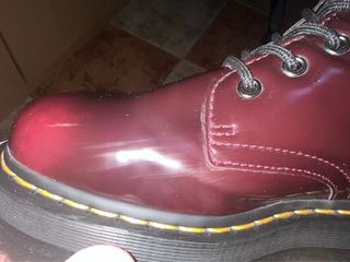 Dr. Martens Jadon II Veganas - Botas Burdeos