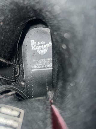 Dr. Martens Jadon II Veganas - Botas Burdeos