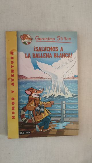 Lote 2 libros Geronimo Stilton (Destino)