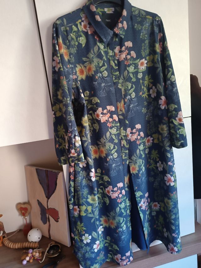 Vestito Next fiori tg. 18