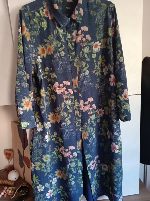 Vestito Next fiori tg. 18
