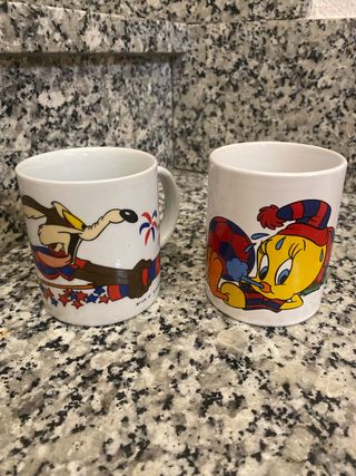 2 Tazas Barça Vintage