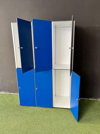 Vestuario gimnasio: taquillas fenolicas