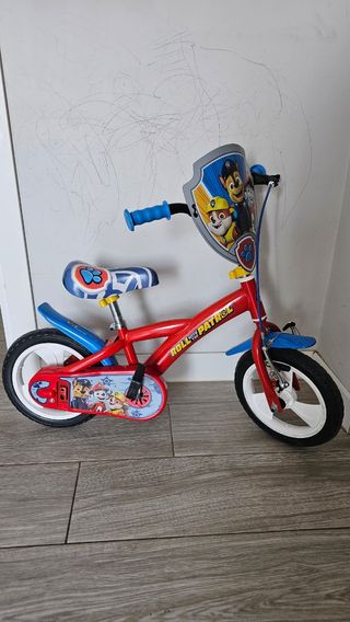 Bicicleta Paw Patrol 12" Niño