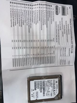 Disco Duro Hitachi 500GB