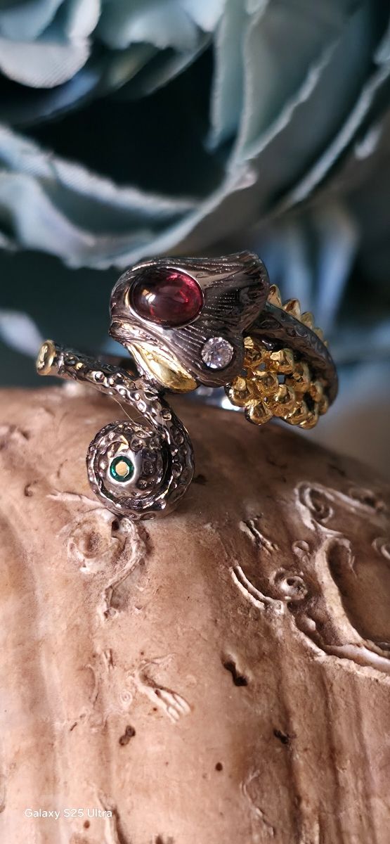 Anillo camaleón joya de autor 