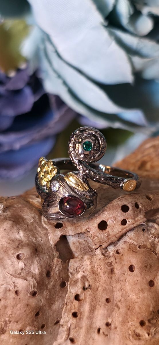 Anillo camaleón joya de autor 