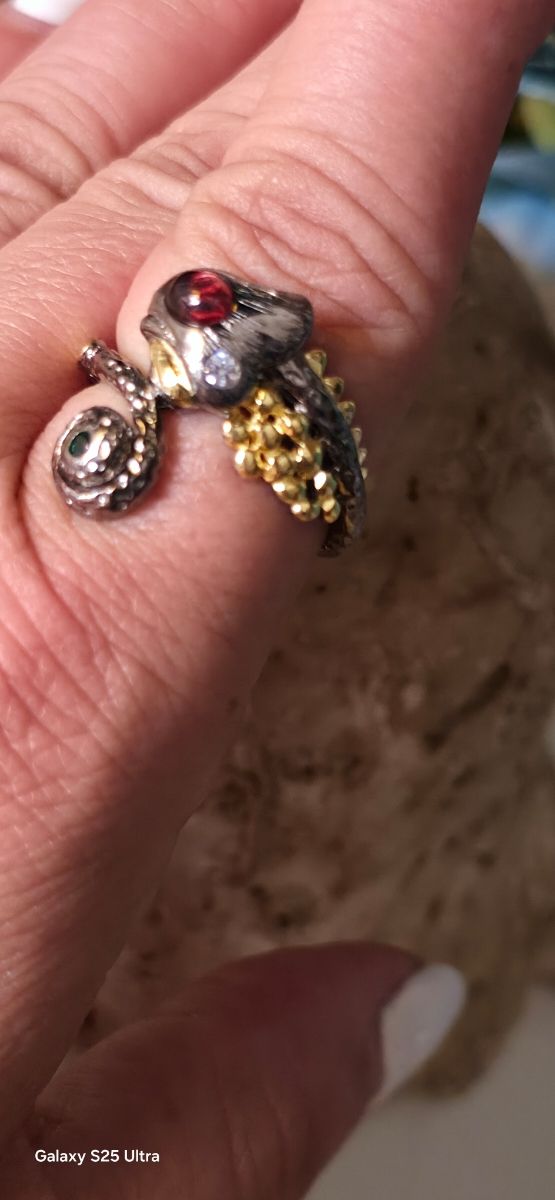 Anillo camaleón joya de autor 