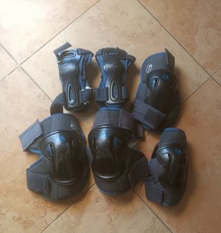Protecciones patinaje adultos talla M