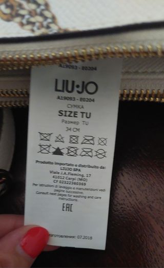 Liu-Jo Manhattan Angora borsa a mano stampa fiori