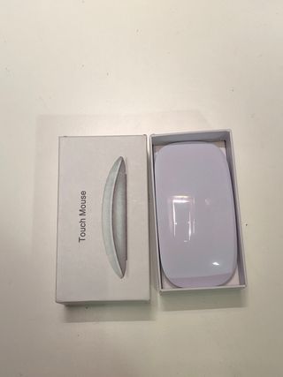 Mouse táctil blanco