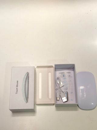 Mouse táctil blanco