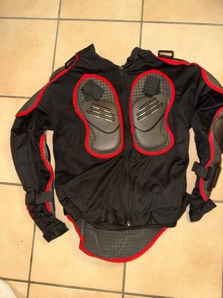 Chaqueta moto protección