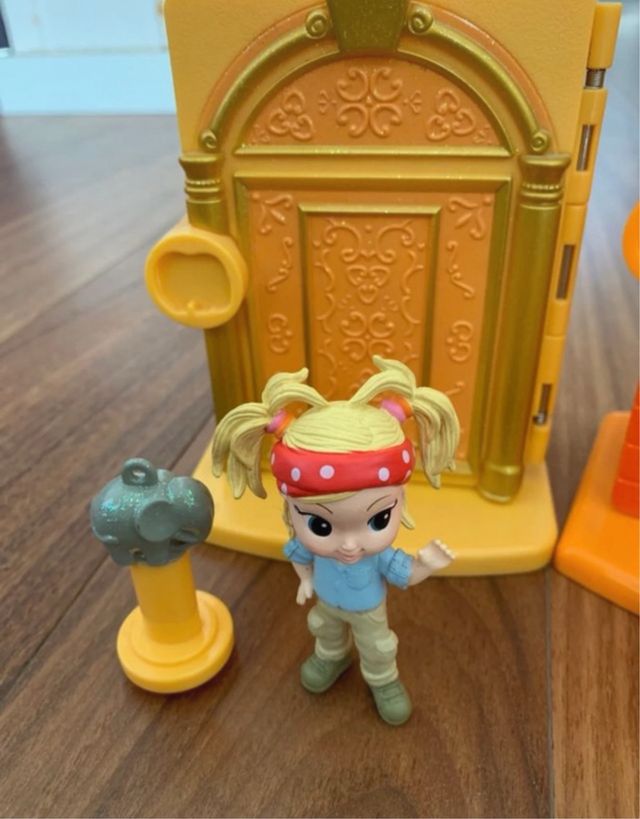 3 Casitas plegables con Muñecas llave mágica 