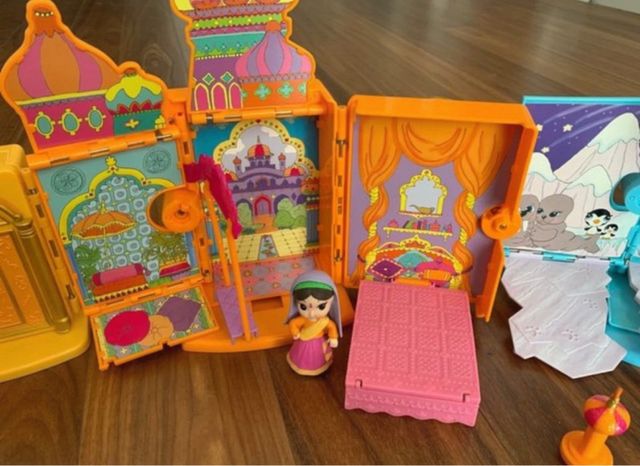 3 Casitas plegables con Muñecas llave mágica 