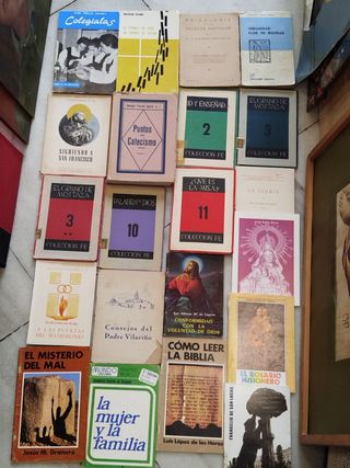 Lote de 7: PUNTOS DE CATECISMO y ➕ l. Religiosos