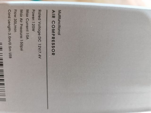 Gonfiatore portatile digitale per compressore d'aria