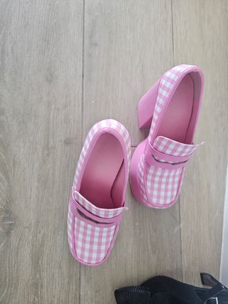 Zapatos plataforma Daisy Street rosa