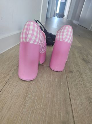 Zapatos plataforma Daisy Street rosa