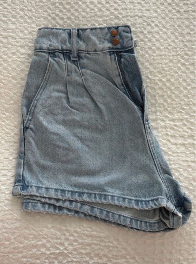 Shorts Bershka - Vaqueros azules