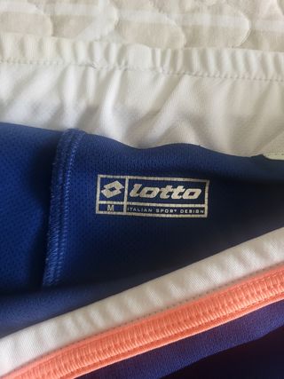 Falda pantalón de pádel/tenis azul de Lotto