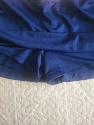 Falda pantalón de pádel/tenis azul de Lotto