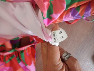 Bañador rojo y rosa - Talla única