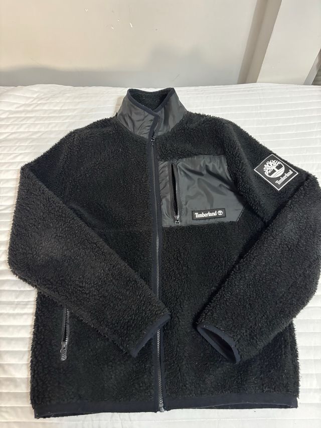 Chaqueta Timberland polar negra